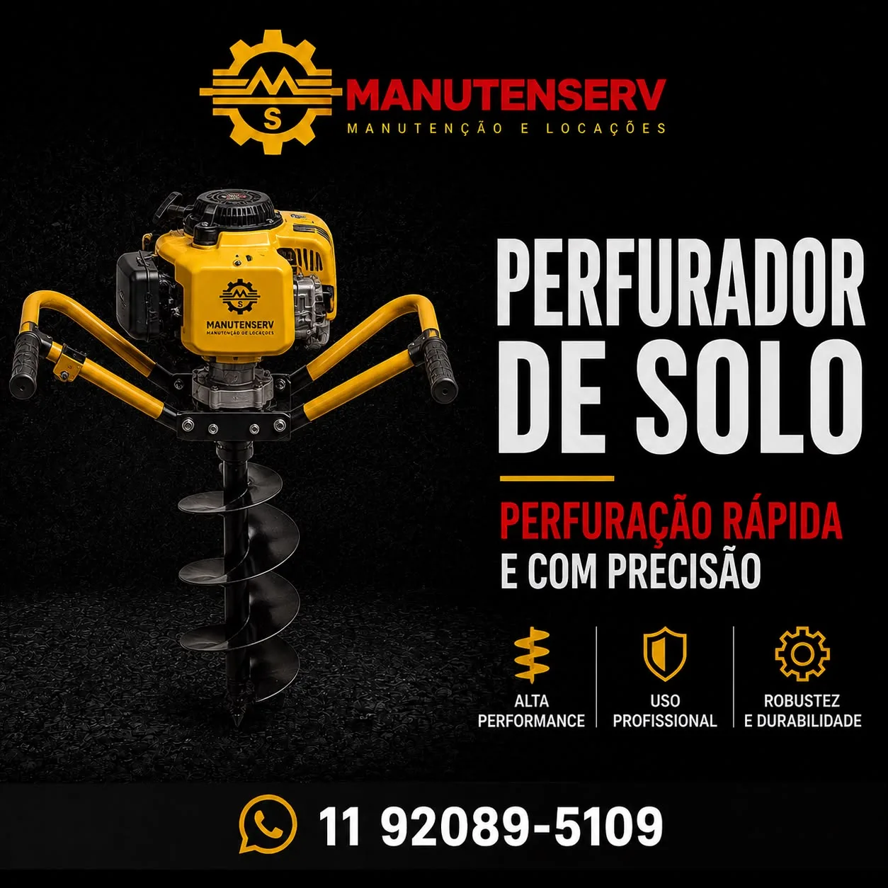 Perfurador de solo